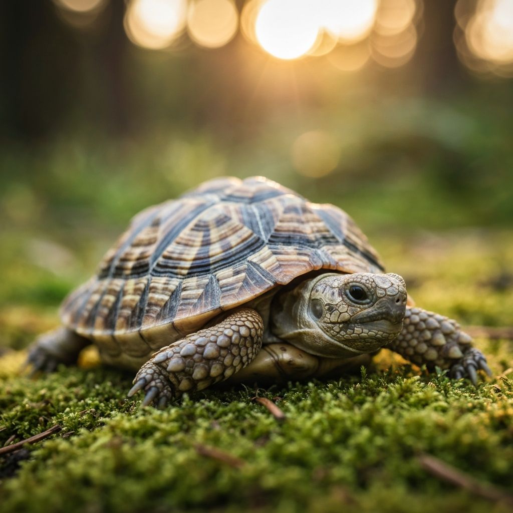 Pet exótico idoso simbolizando longevidade comprometida